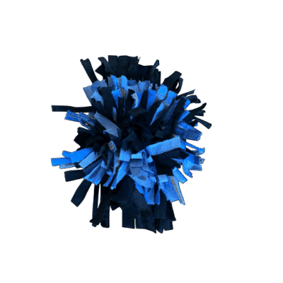 Snuffelmat spijkerstof  blauw/zwart S